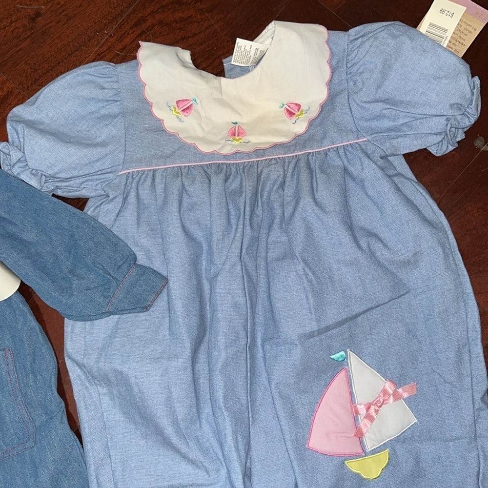 2 children’s rompers